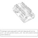 Arte Lamp A40-08-1CCT Универсальный прозрачный коннектор 9в1 (5шт) для любой одноцветной светодиодной ленты шириной 8мм, ввод питания или I/Г/Т/X соединение