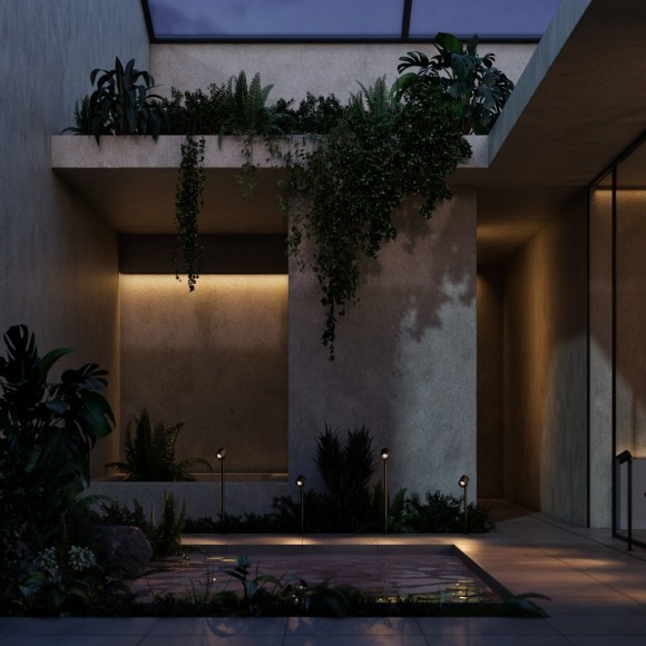 Ландшафтный светильник Maytoni Spira O497FL-L12B3K1 Ландшафтный светильник Maytoni Spira O497FL-L12B3K1