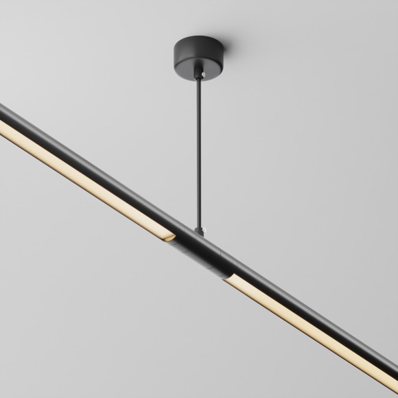 Прямой коннектор для системы Maytoni Shelf с вводом питания CA013IC-P-B