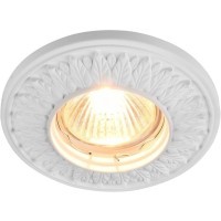 Гипсовый светильник под покраску Maytoni DL280-1-01-W Gyps Classic под лампу 1xGU10 35W