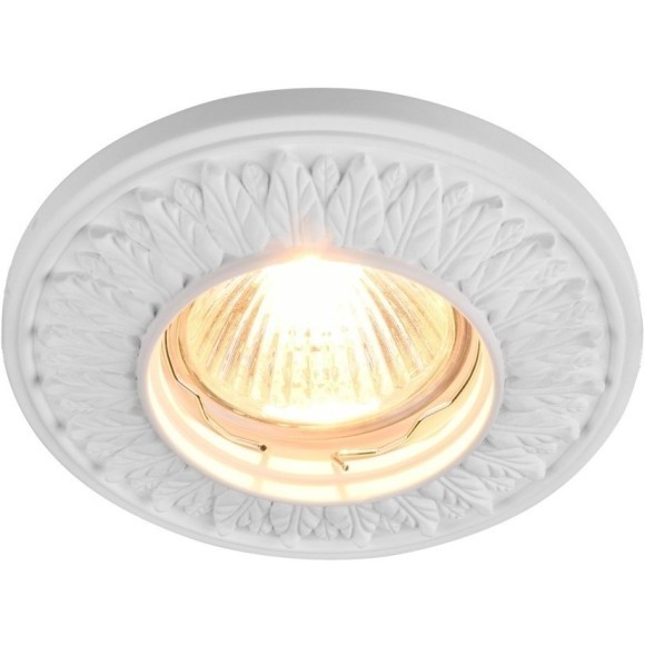 Гипсовый светильник под покраску Maytoni DL280-1-01-W Gyps Classic под лампу 1xGU10 35W