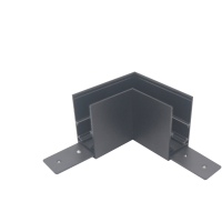 509127P Соединитель накладных шинопроводов L-образный угловой для треков 509027(P), 509037P Uno Lightstar