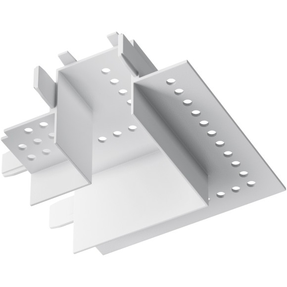 Коннектор угловой для встраиваемого в ГКЛ 12.5мм шинопровода Maytoni Radity TRA084CL-12W Коннектор угловой для встраиваемого в ГКЛ 12.5мм шинопровода Maytoni Radity TRA084CL-12W