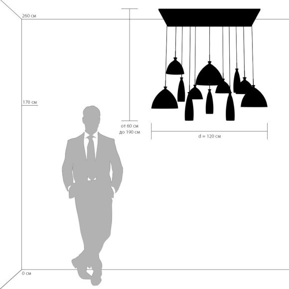 Подвесной светильник SIMPLE LIGHT 810223 Подвесной светильник SIMPLE LIGHT 810223