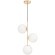 Подвесной светильник Lumina Deco Stelvio LDP 6041-3 GD