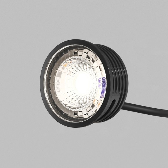 DK4000-7W-BK Светодиодный модуль черный 7Вт 4000К 630Лм RA80 60° IP20 220V (замена ламп MR16 цоколей GU10 и GU5.3)