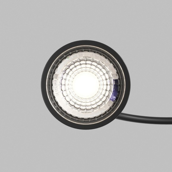 DK4000-7W-BK Светодиодный модуль черный 7Вт 4000К 630Лм RA80 60° IP20 220V (замена ламп MR16 цоколей GU10 и GU5.3)