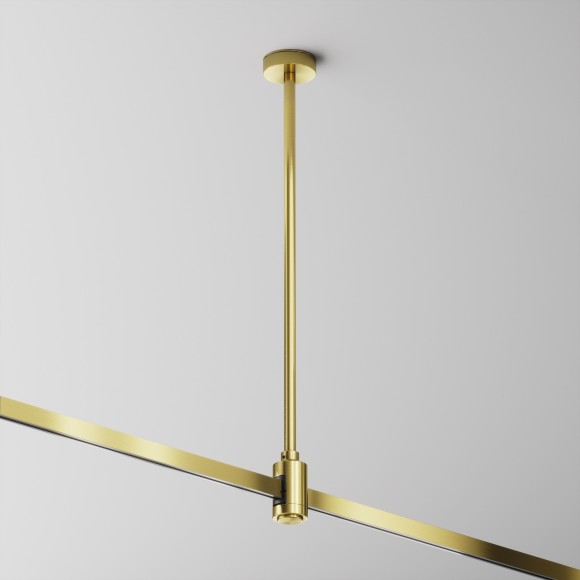 Потолочная стойка для 2 уровня Medium (без питания) Maytoni Flarity TRA158C-SL1-BS