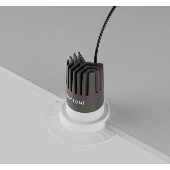 Встраиваемый светильник LED 2700K 400Lm Technical DL124-10W-2.7K-TRS-W