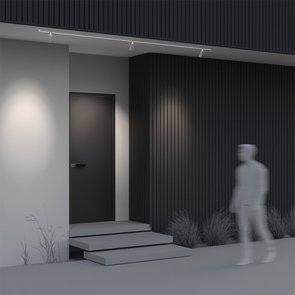 Уличный трековый светильник Outdoor O-TR01-1-S-16WW3K Уличный трековый светильник Outdoor O-TR01-1-S-16WW3K