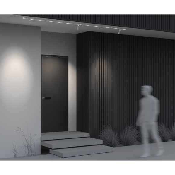 Уличный трековый светильник Outdoor O-TR01-1-S-16WW3K Уличный трековый светильник Outdoor O-TR01-1-S-16WW3K