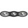 Встраиваемый светильник Lightstar i937090709 Intero 111 под лампы 3xGU10 150W