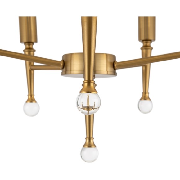 Люстра подвесная Freya FR5190PL-05BS3 Rosemary под лампы 5xE14 40W