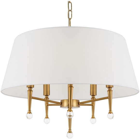 Люстра подвесная Freya FR5190PL-05BS3 Rosemary под лампы 5xE14 40W