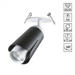 Встраиваемый светильник Novotech 370832 TUL IP под лампу 1xGU10 9W Встраиваемый светильник Novotech 370832 TUL IP под лампу 1xGU10 9W