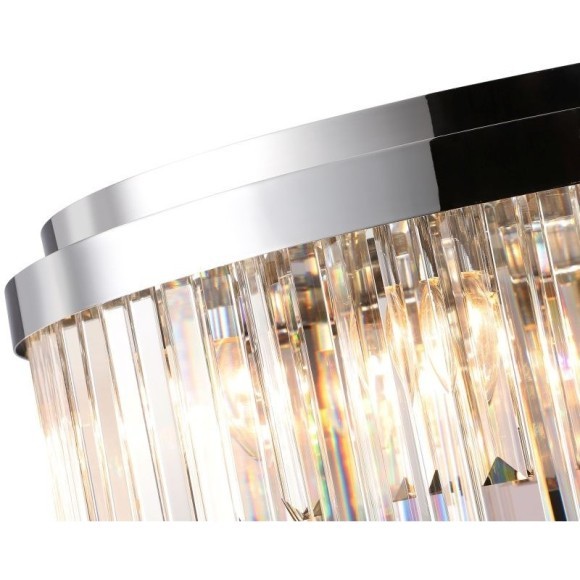 Люстра потолочная хрустальная 2113/09/08C Stilfort, серия Venecia