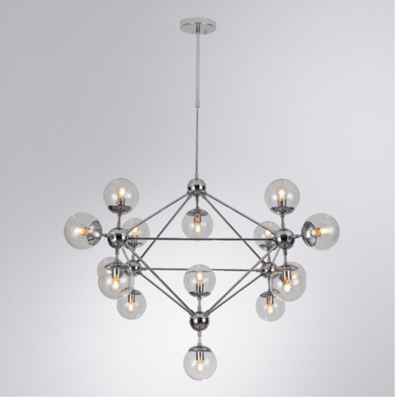 Люстра потолочная Arte Lamp A1664SP-15CC Bolla под лампы 15xE14 40W Люстра потолочная Arte Lamp A1664SP-15CC Bolla под лампы 15xE14 40W