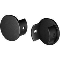 Комплект из 2 боковых заглушек для скругленного шинопровода серии Maytoni Levity TRA184EC-R-11B Комплект из 2 боковых заглушек для скругленного шинопровода серии Maytoni Levity TRA184EC-R-11B