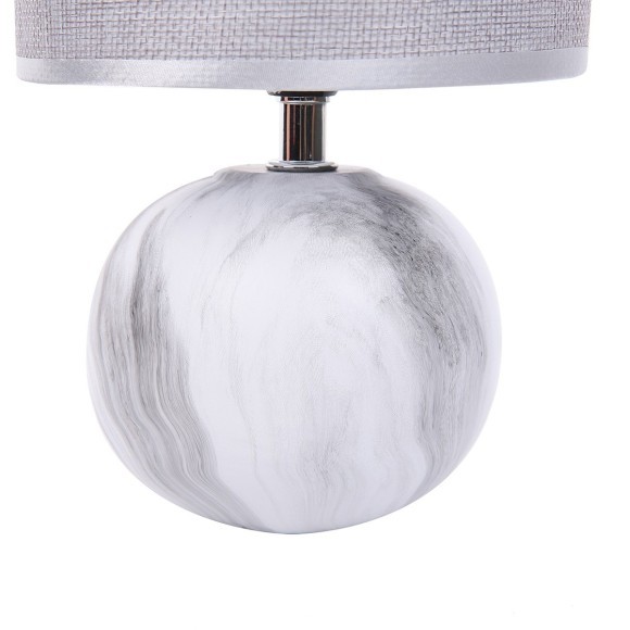 8230/1T CLASSI LN25 серый, керамика/текстиль Настольная лампа E14 1*40W 220V KOHALA