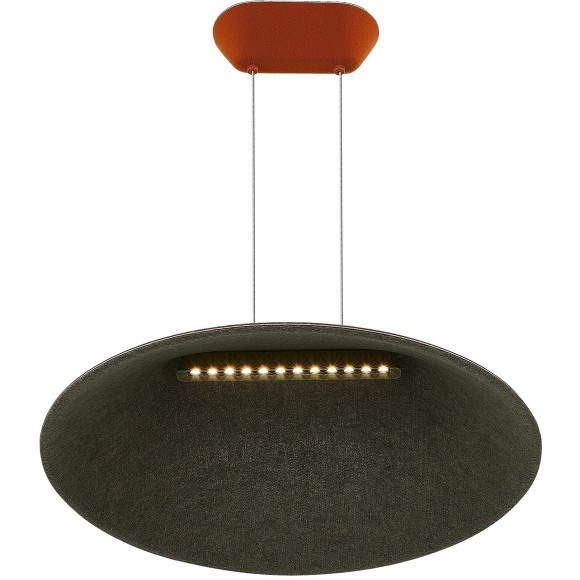 SL3001.723.01 Светильник подвесной ST-Luce Оранжевый,Серый/Оранжевый,Серый LED 1*12W SENTITO SL3001.723.01 Светильник подвесной ST-Luce Оранжевый,Серый/Оранжевый,Серый LED 1*12W SENTITO