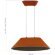 SL3001.723.01 Светильник подвесной ST-Luce Оранжевый,Серый/Оранжевый,Серый LED 1*12W SENTITO