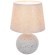 8215/1T CLASSI LN25 бежевый, керамика/текстиль Настольная лампа Е27 1*60W 220V TAREKA