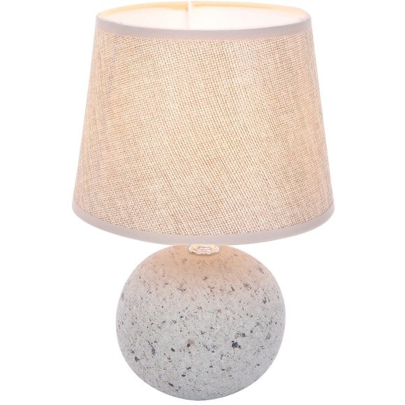 8215/1T CLASSI LN25 бежевый, керамика/текстиль Настольная лампа Е27 1*60W 220V TAREKA