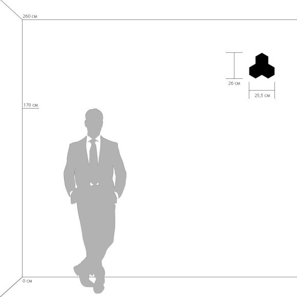 Бра Lightstar 750631 Favo IP40 светодиодная LED 150W