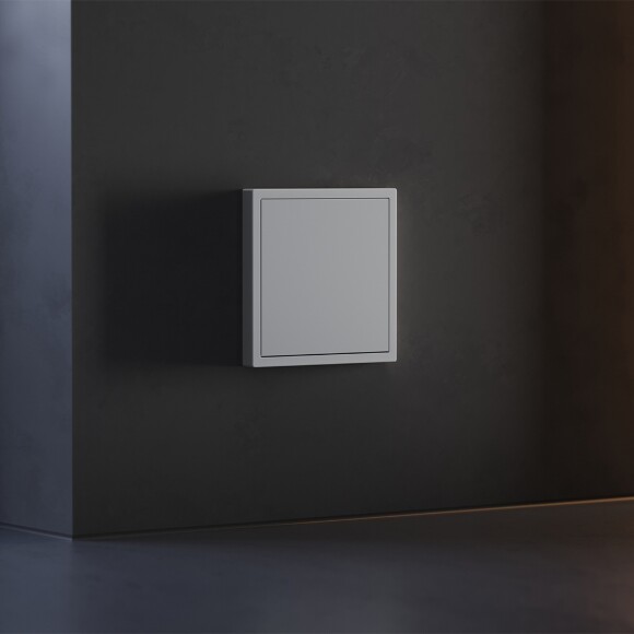 Заглушка VOLTUM S70 с суппортом, (серый)