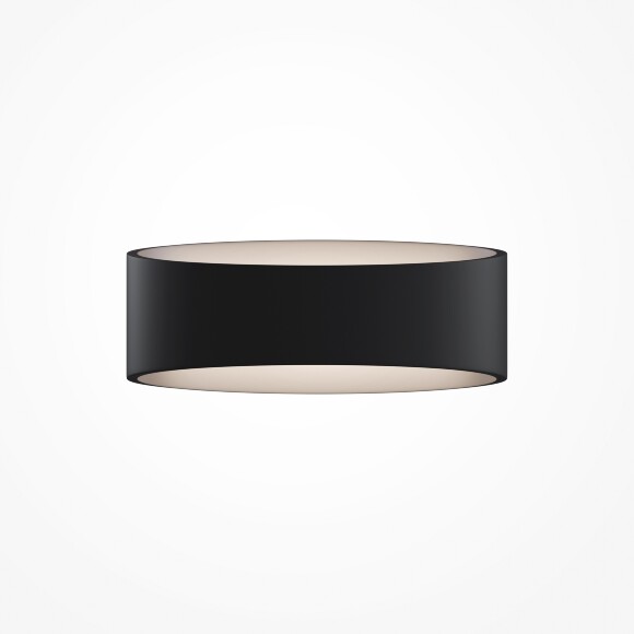 Бра настенное Maytoni Trame C806WL-L5B LED 5Вт 3000K 250лм 300° CRI80, чёрный матовый металл, компактный геометрический светильник, мягкая подсветка стены, без выключателя на корпусе