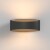 Бра настенное Maytoni Trame C806WL-L5B LED 5Вт 3000K 250лм 300° CRI80, чёрный матовый металл, компактный геометрический светильник, мягкая подсветка стены, без выключателя на корпусе
