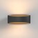 Бра настенное Maytoni Trame C806WL-L5B LED 5Вт 3000K 250лм 300° CRI80, чёрный матовый металл, компактный геометрический светильник, мягкая подсветка стены, без выключателя на корпусе