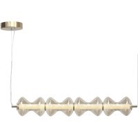 SL6136.223.01 Светильник подвесной ST-Luce золото/коньячный LED 1*22W 3000K SPINE