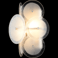 Бра Crystal Lux DANDELION AP2 GOLD 4060/402