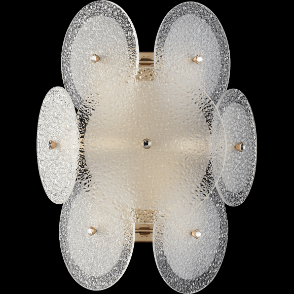 Бра Crystal Lux DANDELION AP2 GOLD 4060/402