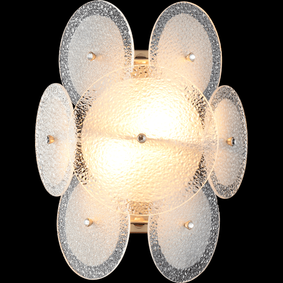 Бра Crystal Lux DANDELION AP2 GOLD 4060/402