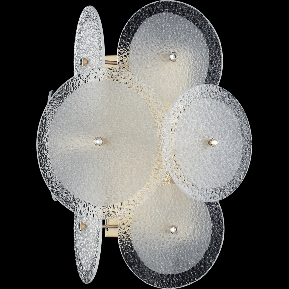 Бра Crystal Lux DANDELION AP2 GOLD 4060/402