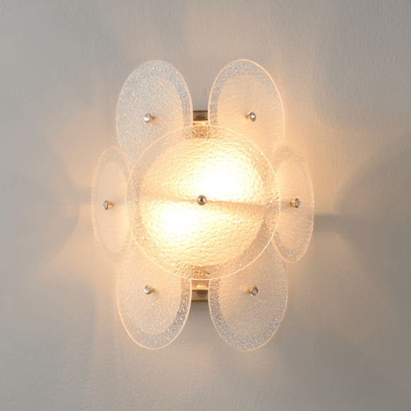 Бра Crystal Lux DANDELION AP2 GOLD 4060/402