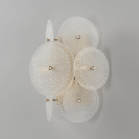 Бра Crystal Lux DANDELION AP2 GOLD 4060/402