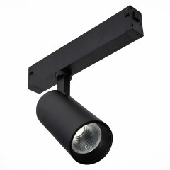 ST Luce ST660.436.20H Черный магнитный трековый светильник спот, LED 20Вт 3000K 1440Лм CRI90 36° 220В IP20, 140x60мм, для трековой серии SKYLINE 220