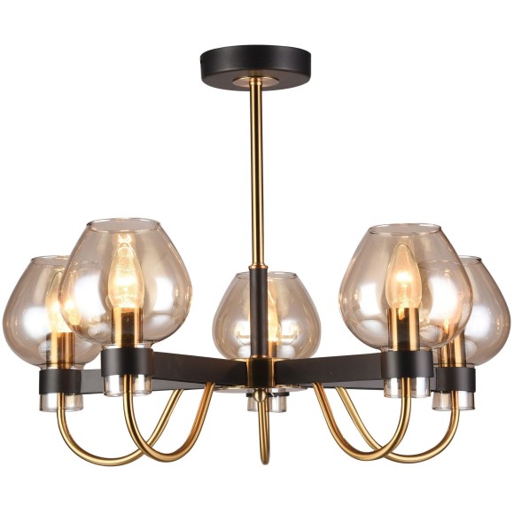 Люстра потолочная Freya FR5028PL-05B Tara под лампы 5xE14 60W Люстра потолочная Freya FR5028PL-05B Tara под лампы 5xE14 60W