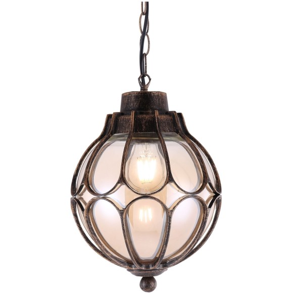 Уличный подвесной светильник Maytoni O024PL-01G Via IP44 под лампу 1xE27 60W