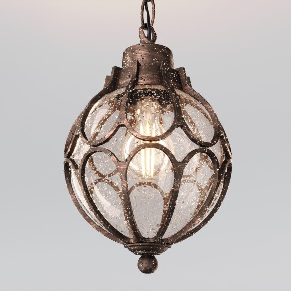 Уличный подвесной светильник Maytoni O024PL-01G Via IP44 под лампу 1xE27 60W