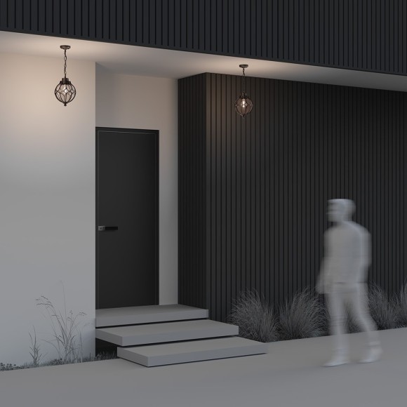 Уличный подвесной светильник Maytoni O024PL-01G Via IP44 под лампу 1xE27 60W