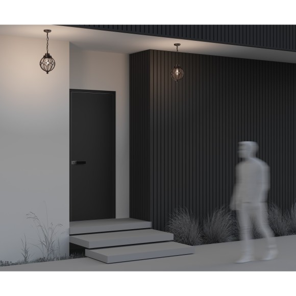 Уличный подвесной светильник Maytoni O024PL-01G Via IP44 под лампу 1xE27 60W