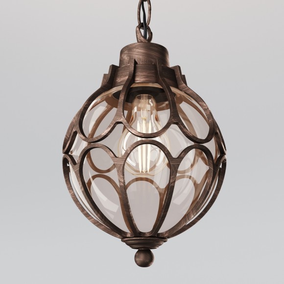 Уличный подвесной светильник Maytoni O024PL-01G Via IP44 под лампу 1xE27 60W