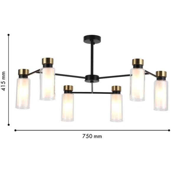 Потолочная люстра Slank 4482-6P Потолочная люстра Slank 4482-6P