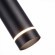 ST115.433.12 Светильник подвесной Черный LED 1*12W 3000K 936Lm Ra90 120° IP20 D80xH300 165-265V Подвесные светильники