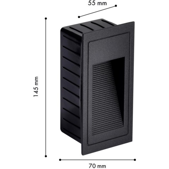 Встраиваемый светильник уличный Voland 4396-2W