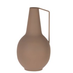 421141 MIOUSKI Декоративная ваза H390, Ø210, сталь, песочный 421141 MIOUSKI Декоративная ваза H390, Ø210, сталь, песочный